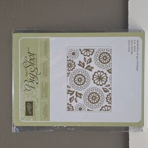 Lovely Lace Embossing folder Sizzix Big Shot Stampin Up